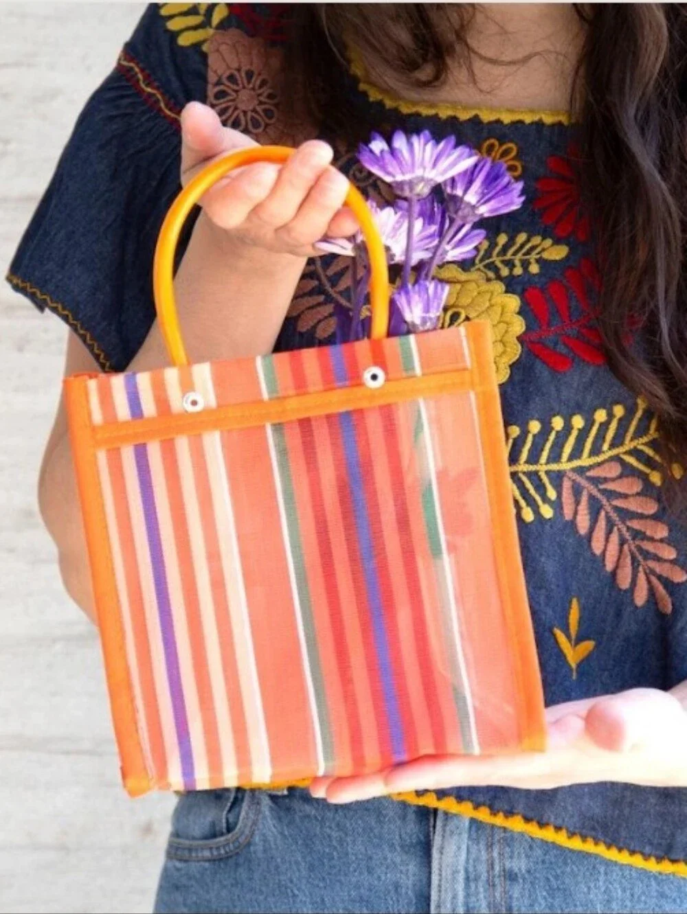 Colorful Mini Tote Bag